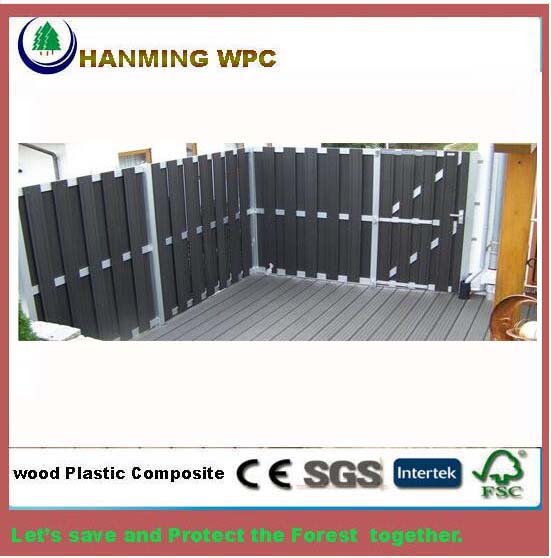 Outdoor WPC fence–an environmentally friendly and beautiful new choice for family courtyard