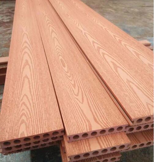 140x23mm hollow wpc decking for garden