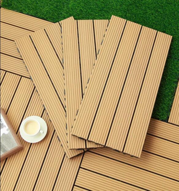 600X300mm interlocking decking tile