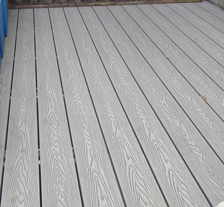 China 3D embossing decking
