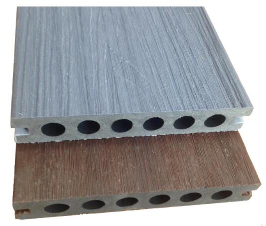 Chinese capped composite decking board