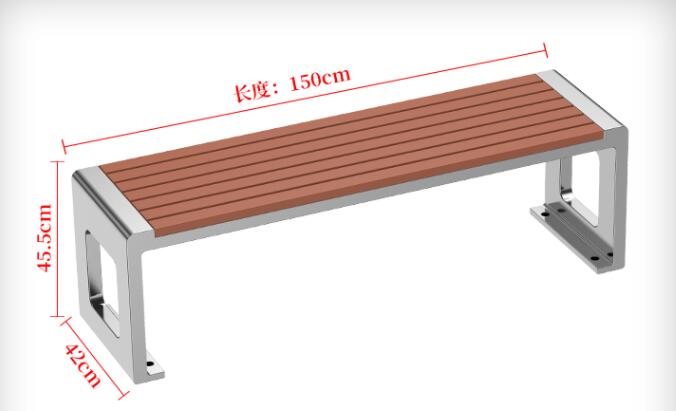 WPC chair for garden from china