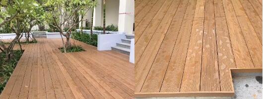 WPC decking Project in Malaysia