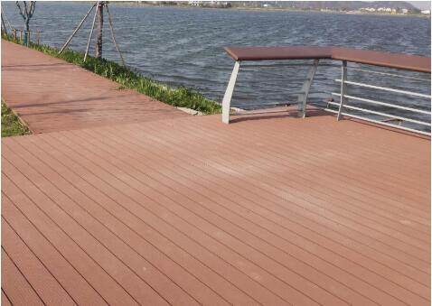 WPC decking in China