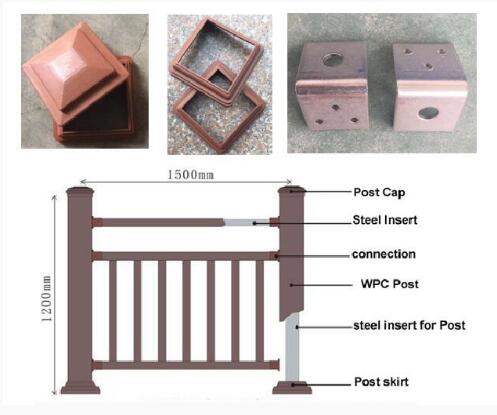 WPC railing from China