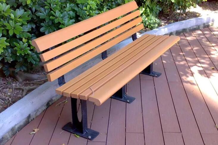 bench made of WPC from china