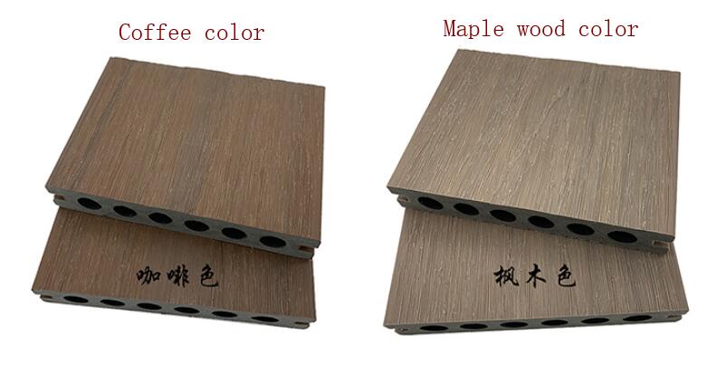 capped composite decking color