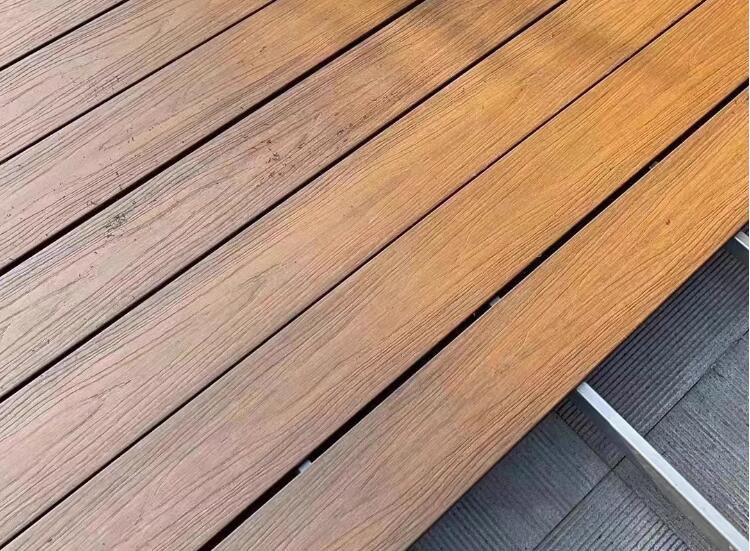 capped wpc deck project