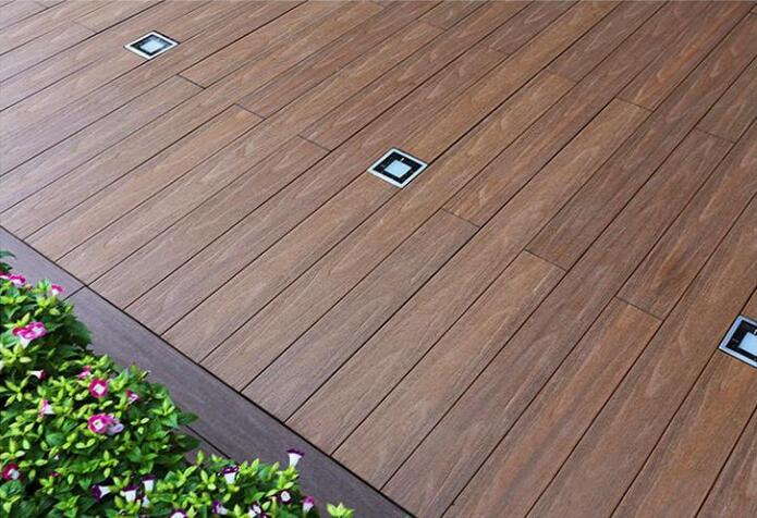 capped wpc decking Project