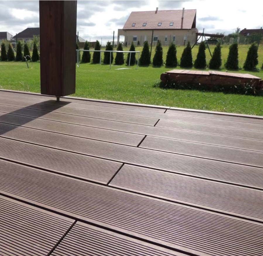 china wpc deck board made of composite