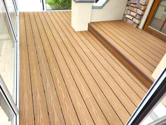 Wood Plastic Composite Decking Waterproof Outdoor Flooring - China