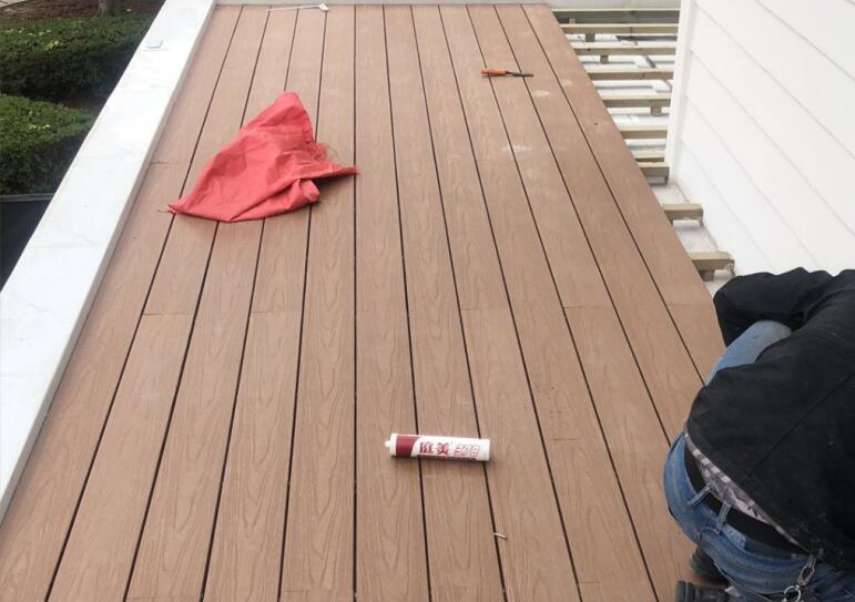 composite decking project