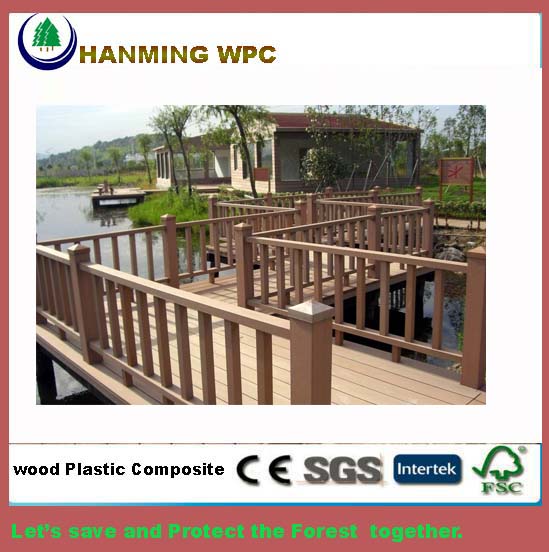 surface treatment:sanded, brushed, wood grain, groove

Advantages:Use of waste and recycled materials

Used for such as boardwalks , docks,Parks,Swimming pool and Gardens.Our WPC decking and others are slip resistant.

The raw material of the decking and others: 55% bamboo powder, 35% HDPE, 10% additive.