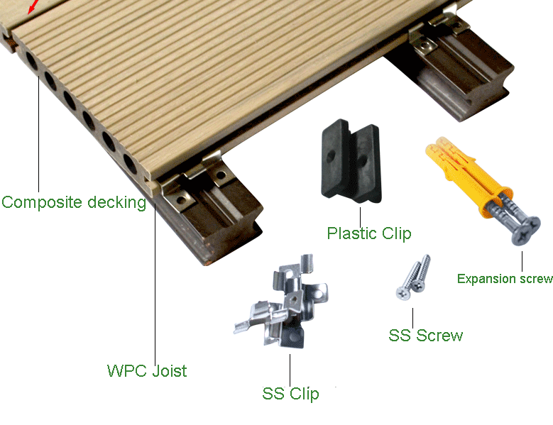 composite decking accessories