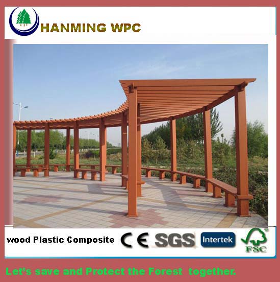 composite Outdoor Pergola from Hanming china