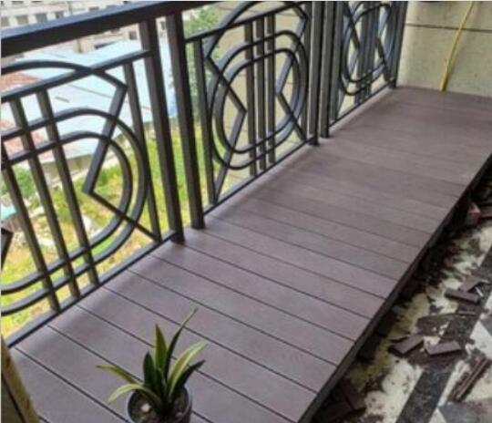 india wpc decking project from mumbai