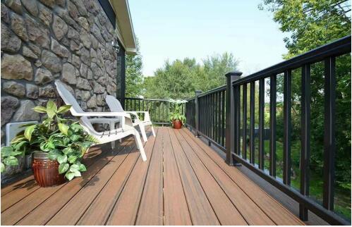 Hot Sale Wood Plastic Composite Mixed Color Decking New Type WPC Mixed Color Outdoor Flooring
