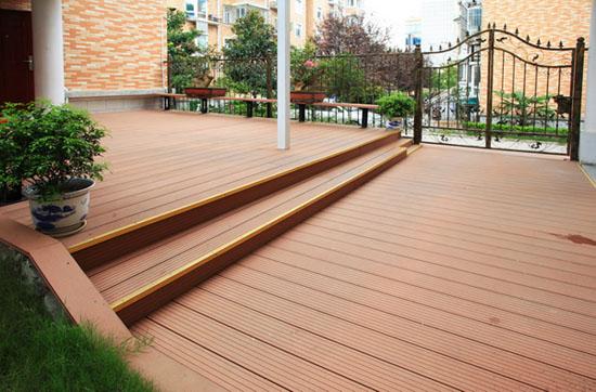 outdoor wpc deck