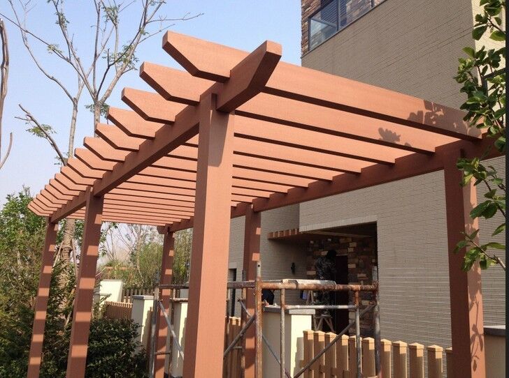 wpc pergola china 