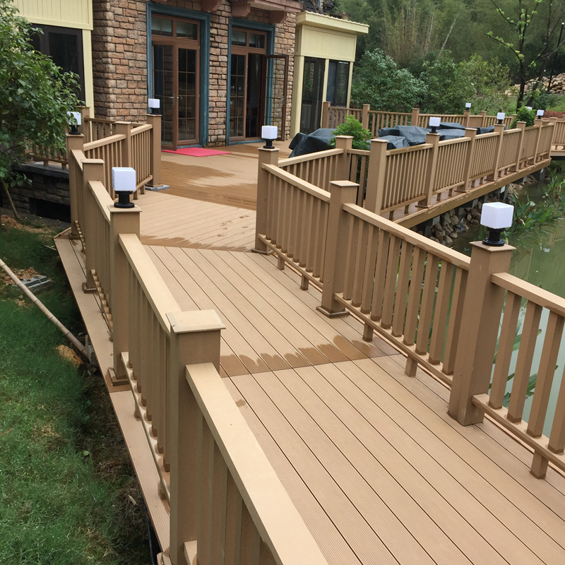 wood plastic composite handrail