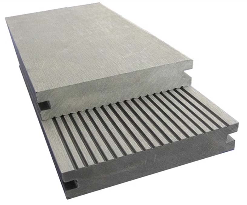 solid wpc decking china
