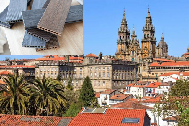 WPC decking Spain |Spain composite decking from China