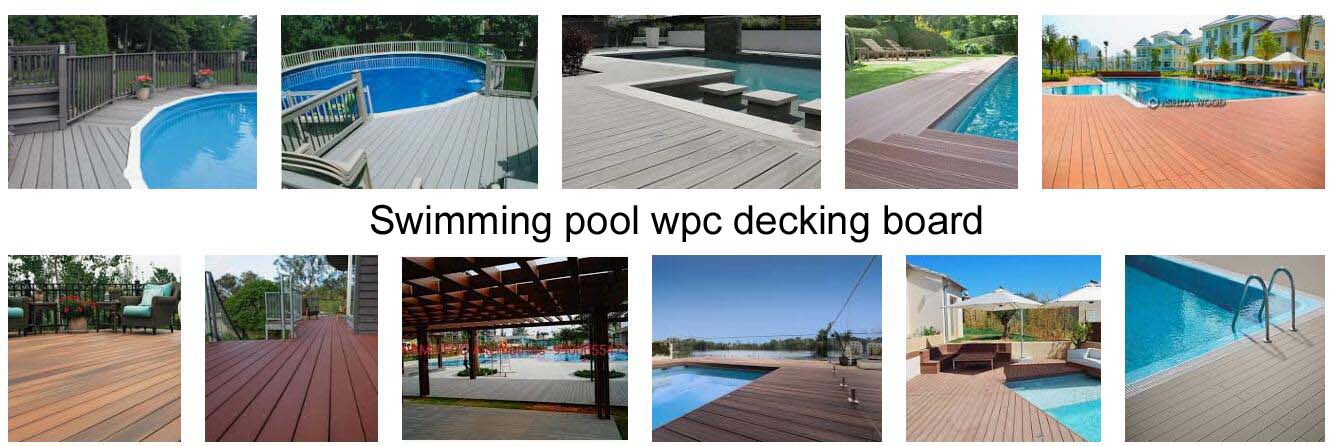 swimming pool wpc decking board 