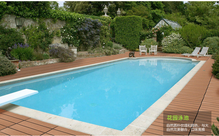 swimming pool composite decking 