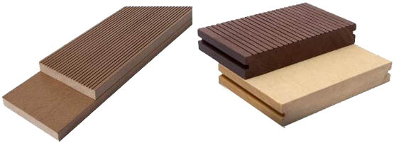 wood plastic composite decking