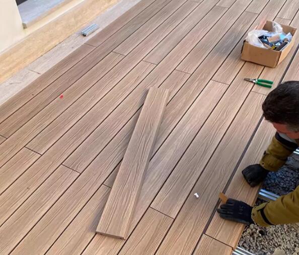 wpc deck floor